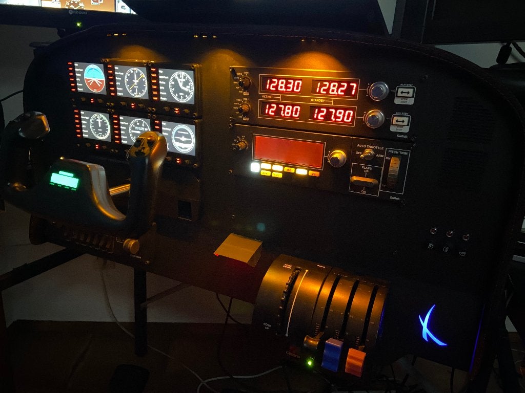 Flightsimulator onderdelen, Computers en Software, Ophalen of Verzenden, Zo goed als nieuw, Logitech Saitek