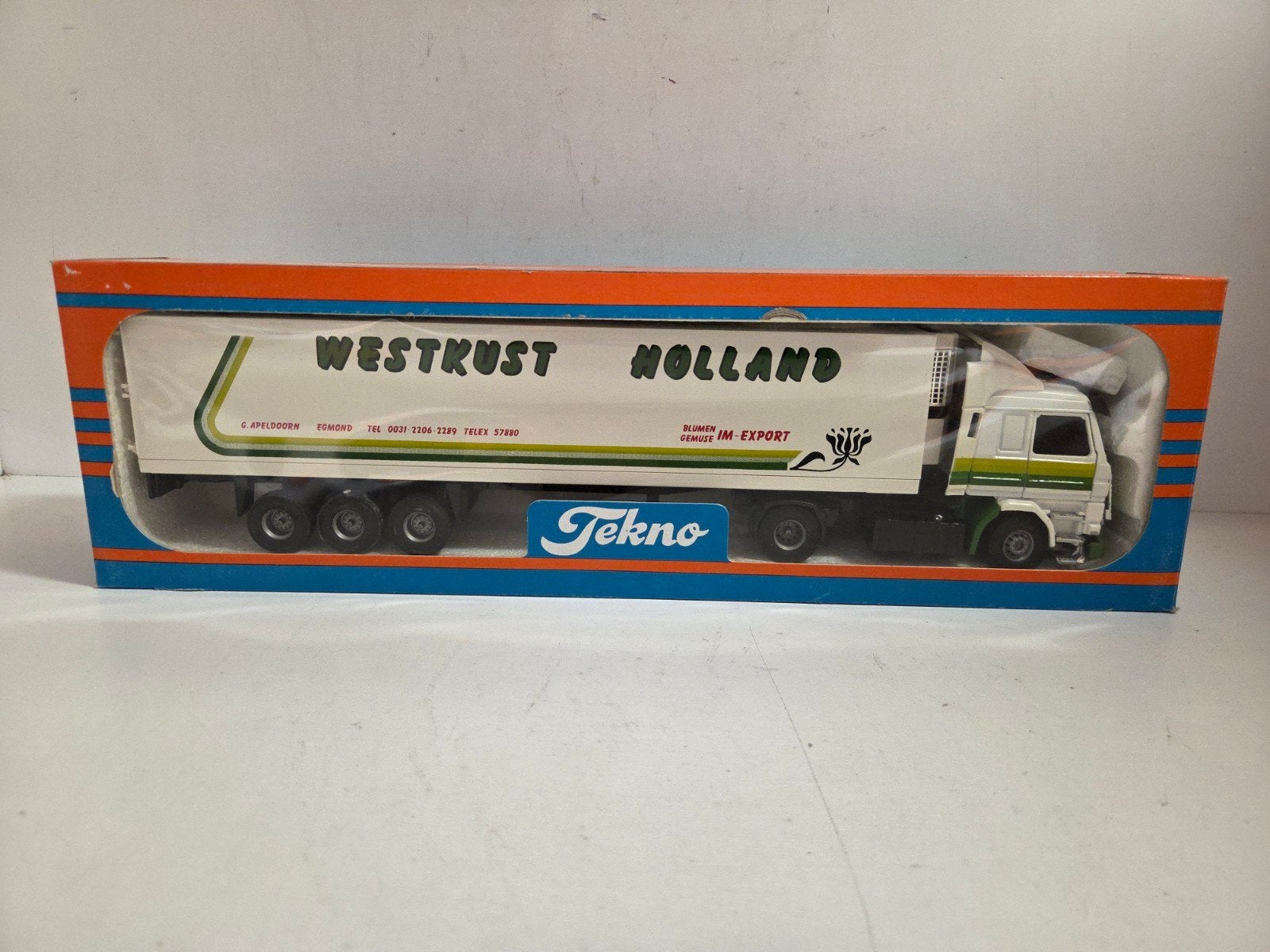 Tekno Scania 143 koeloplegger Westkust Egmond, ., Zo goed als nieuw, ., Ophalen of Verzenden