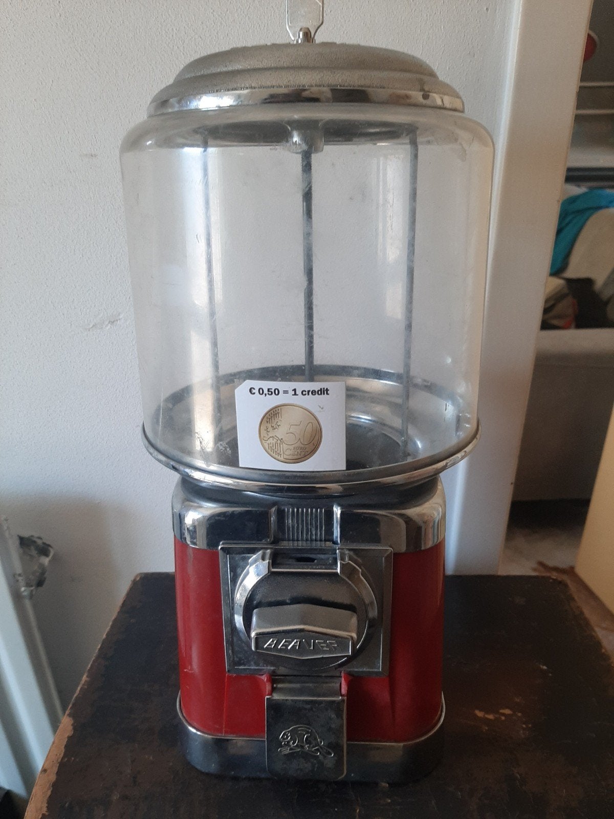 Beaver pinda automaatje, Verzamelen, Automaten | Overige, Ophalen, Gebruikt