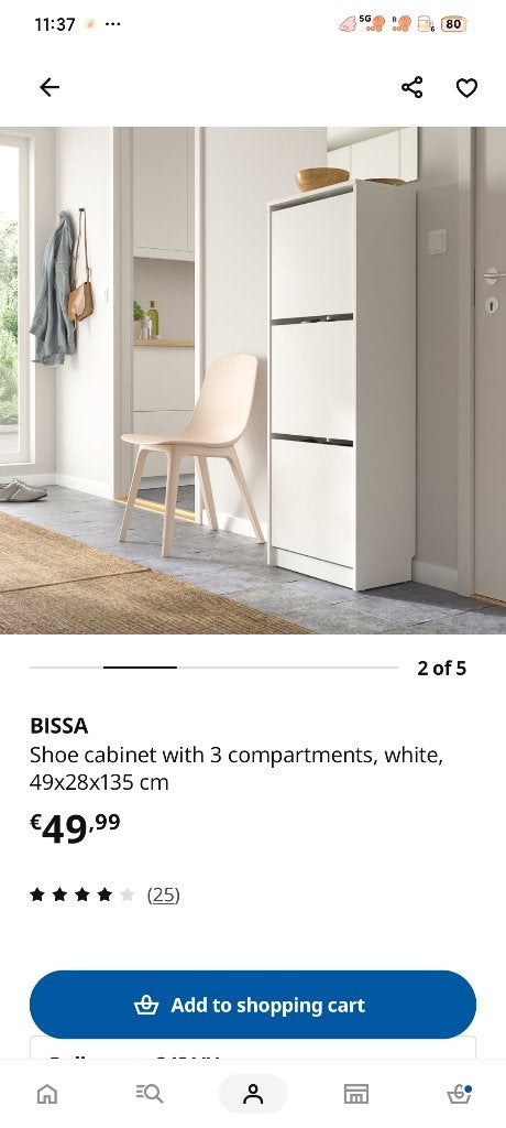 IKEA shoe cabinet, Ophalen of Verzenden, Nieuw