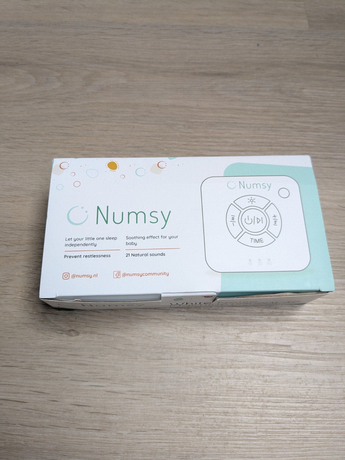 Numsy Original 3 White Noise Machine Baby - Nieuwstaat, Kinderen en Baby's, Overige Kinderen en Baby's, Ophalen of Verzenden, Zo goed als nieuw