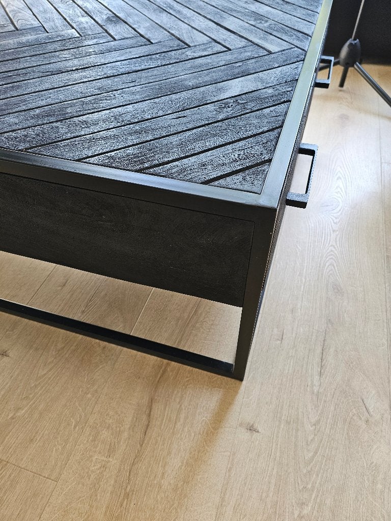 Salontafel, 50 tot 100 cm, Vierkant, 50 tot 100 cm, Zo goed als nieuw