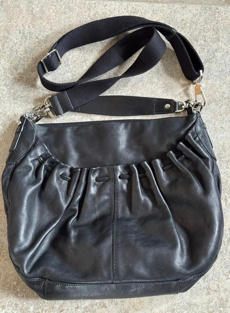 Picard tas zwart, Sieraden, Tassen en Uiterlijk, Tassen | Damestassen, Ophalen of Verzenden, Zo goed als nieuw, Zwart, Shopper