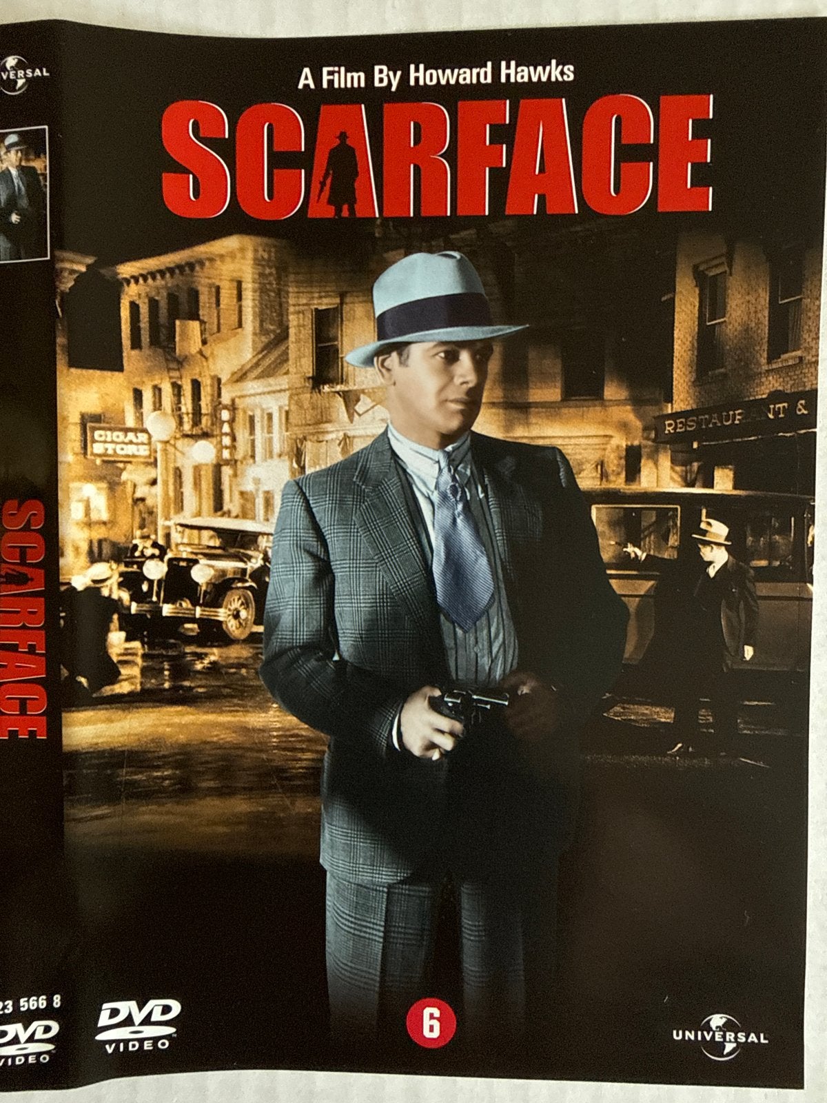 Scarface (1932) DVD - Klassieke Misdaadfilm, Maffia en Misdaad, Gebruikt, Ophalen of Verzenden, Vanaf 6 jaar