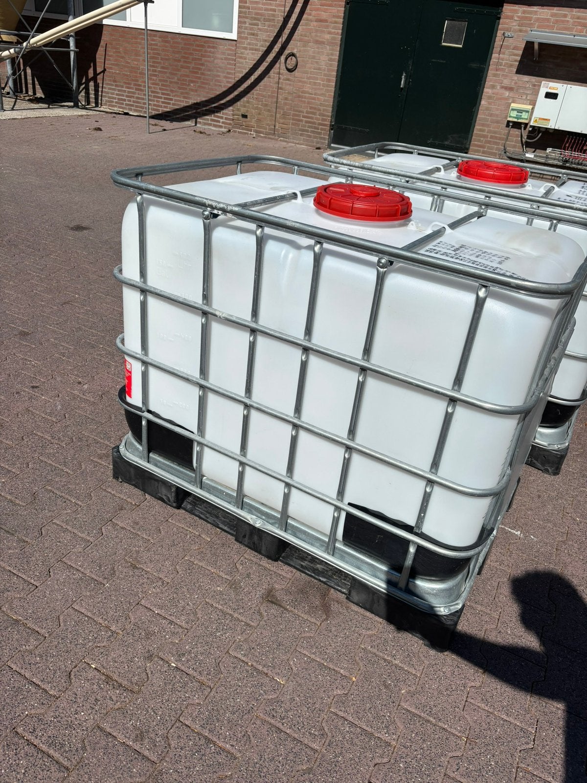 Ibc 600 liter, 150 liter of meer, Ophalen of Verzenden, Zo goed als nieuw