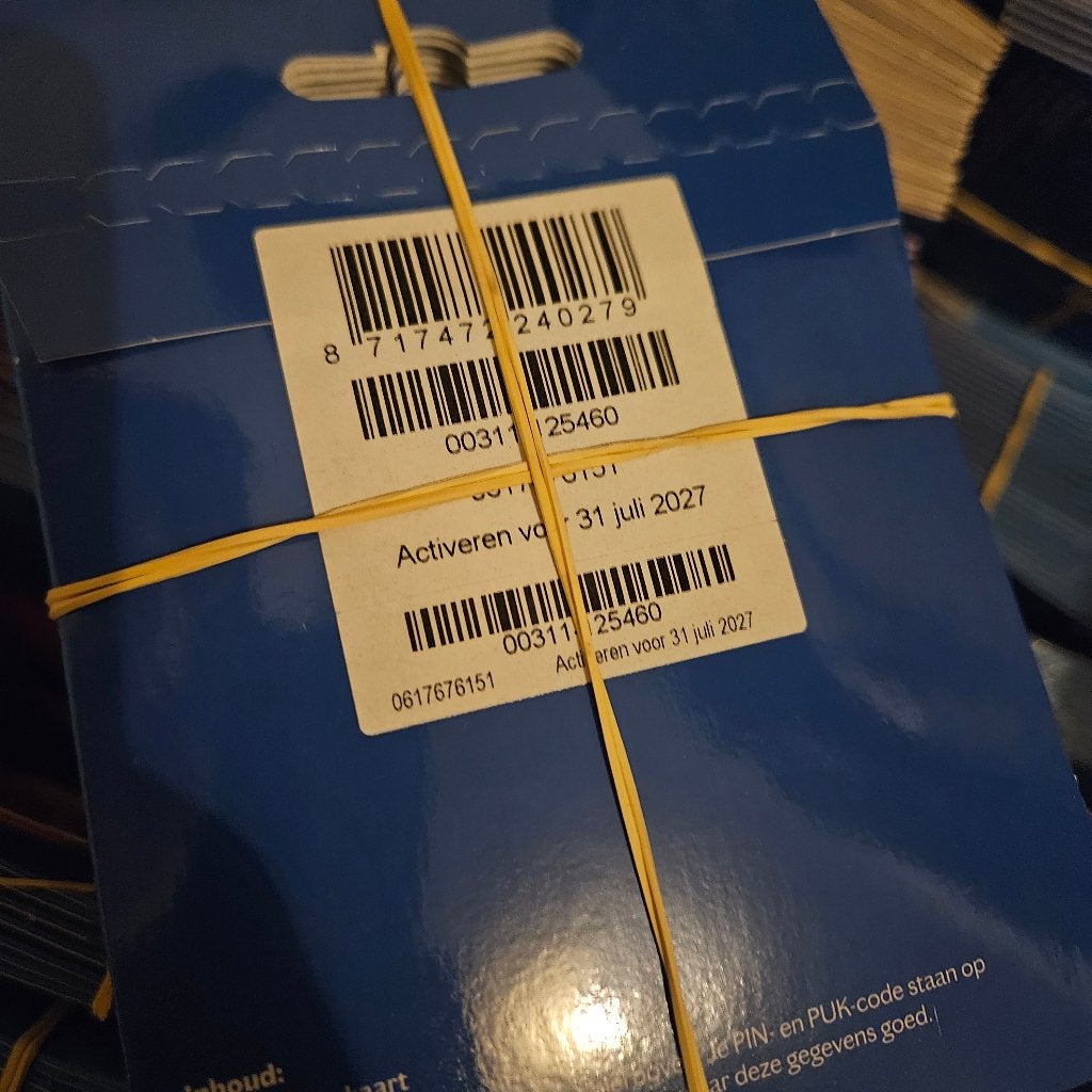 Lebara Sim, Telecommunicatie, Prepaidkaarten en Simkaarten, Verzenden, Zo goed als nieuw, Overige providers, Simkaart