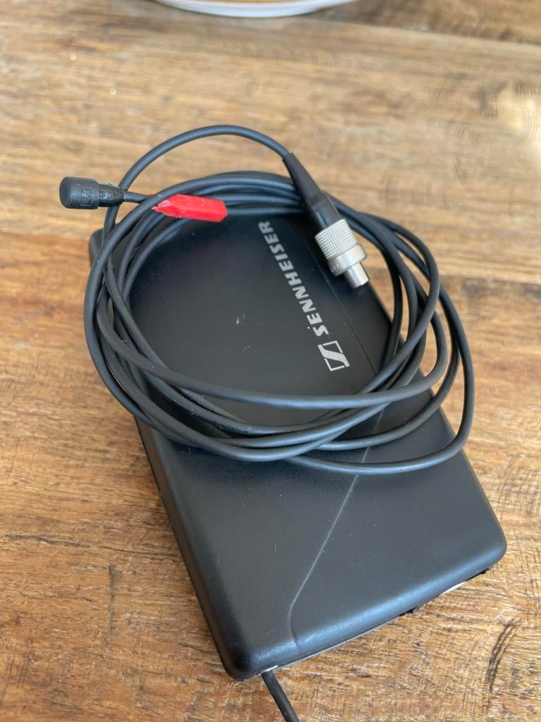 Sennheiser BF-1083-U bodypack 630-633Mhz met druppelmicro, Muziek en Instrumenten, Microfoons, Gebruikt, Overige typen, Draadloos