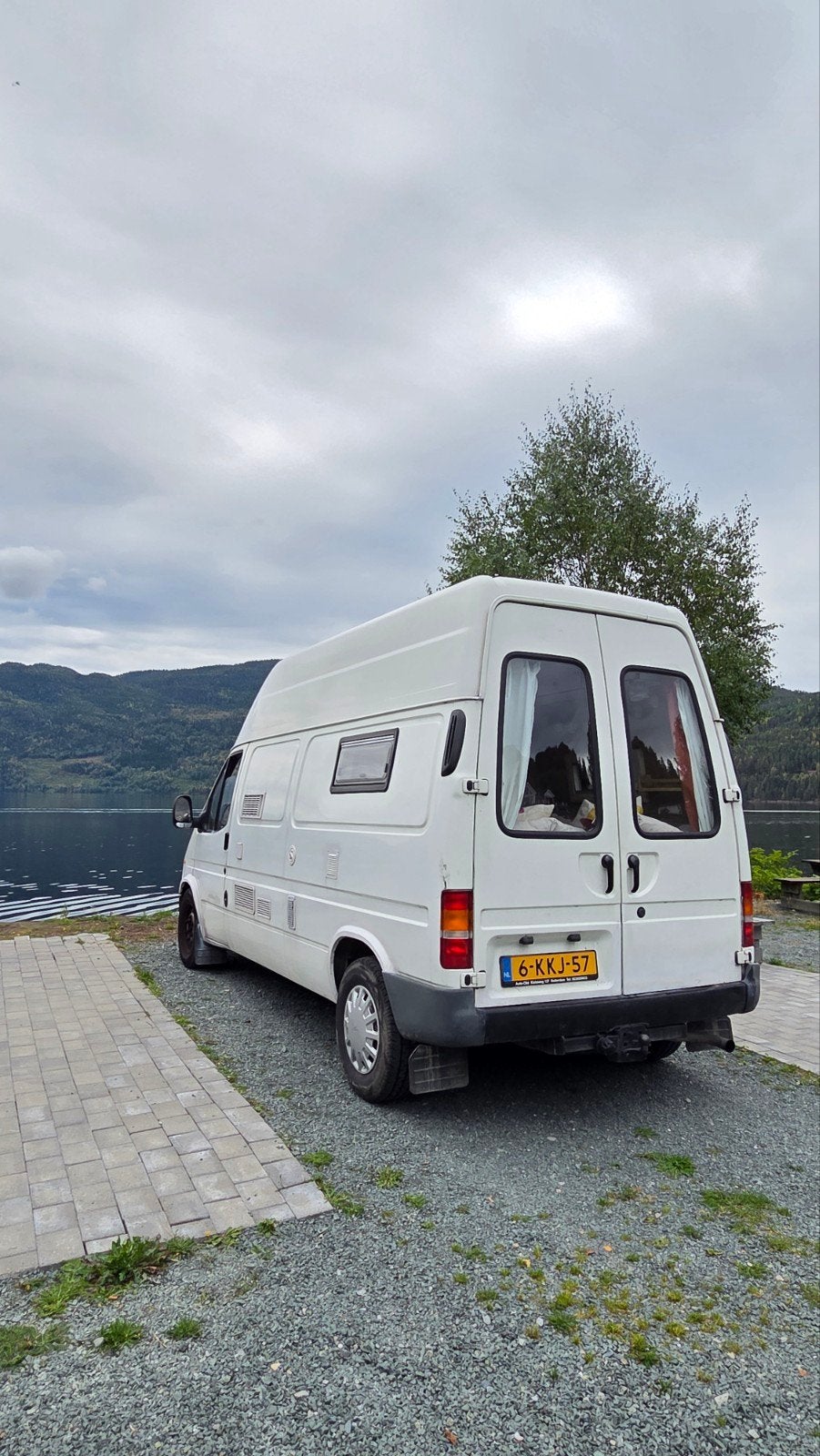 Ford Transit camperbus met zonnepaneel en luifel, Caravans en Kamperen, Buscamper of Camperbus, Tot en met 2, Particulier, Ford
