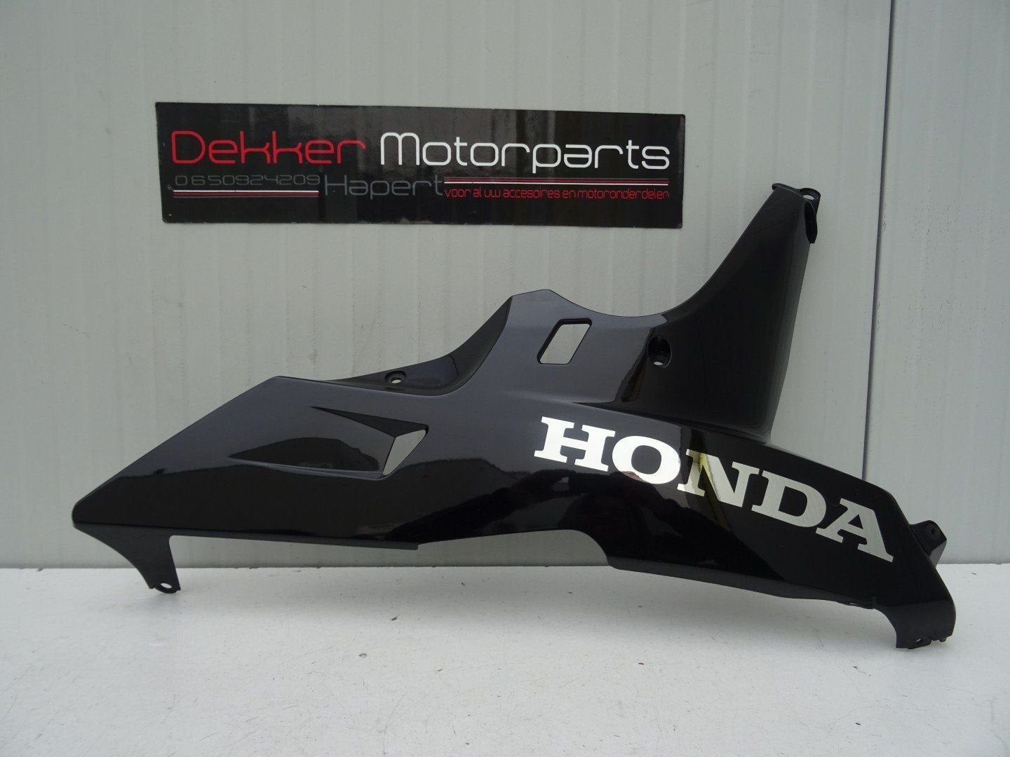 Rechter Onderkuip / Kuipdeel Honda CBR600RR 2007-2008 Zwart, Motoren, Gebruikt, -, -, Ophalen of Verzenden