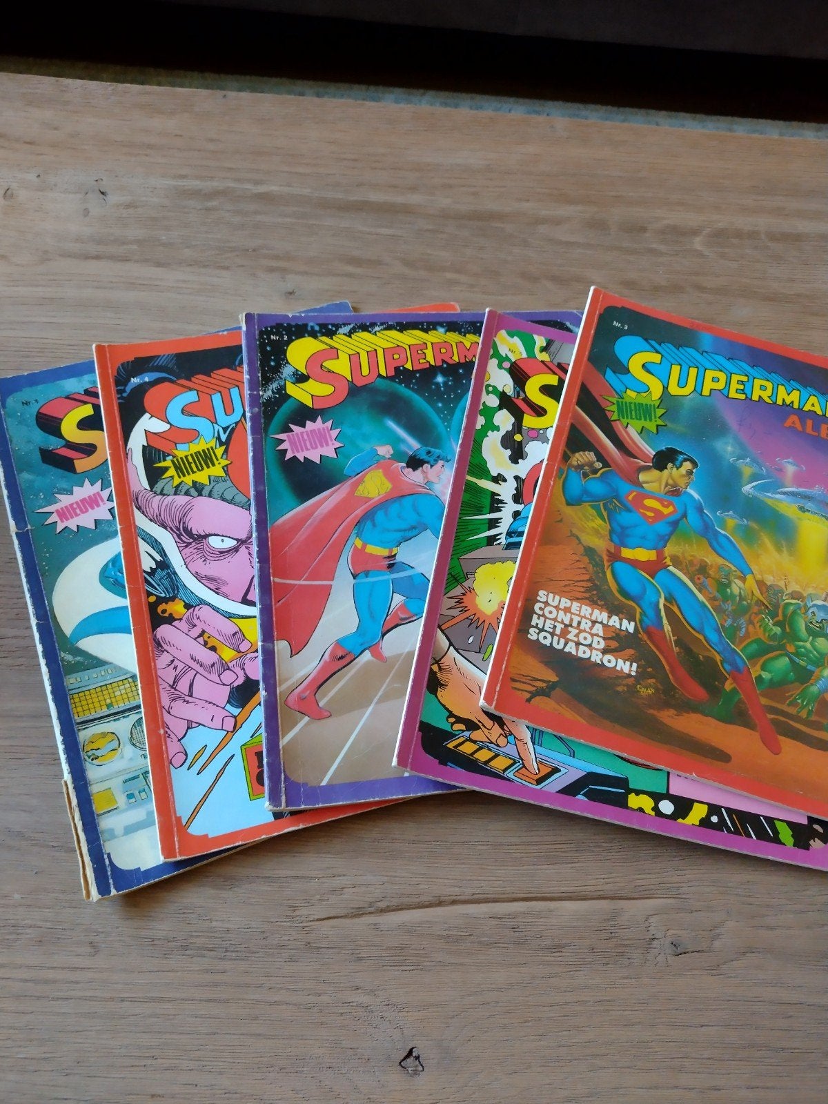 superman stripboeken., Meerdere comics, Ophalen, Gelezen, Europa