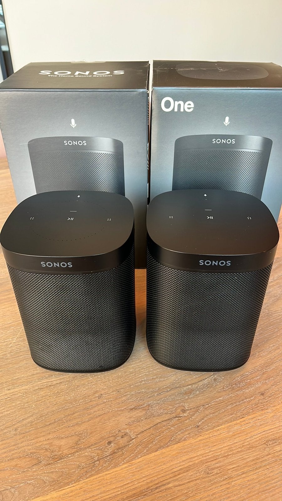 Sonos one set gen2, Ophalen, Zo goed als nieuw, Minder dan 60 watt, Sonos