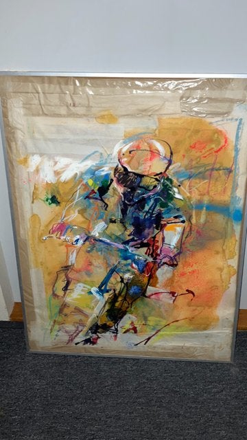 Tino Lintelo – Origineel Motorcross Schilderij, Ophalen