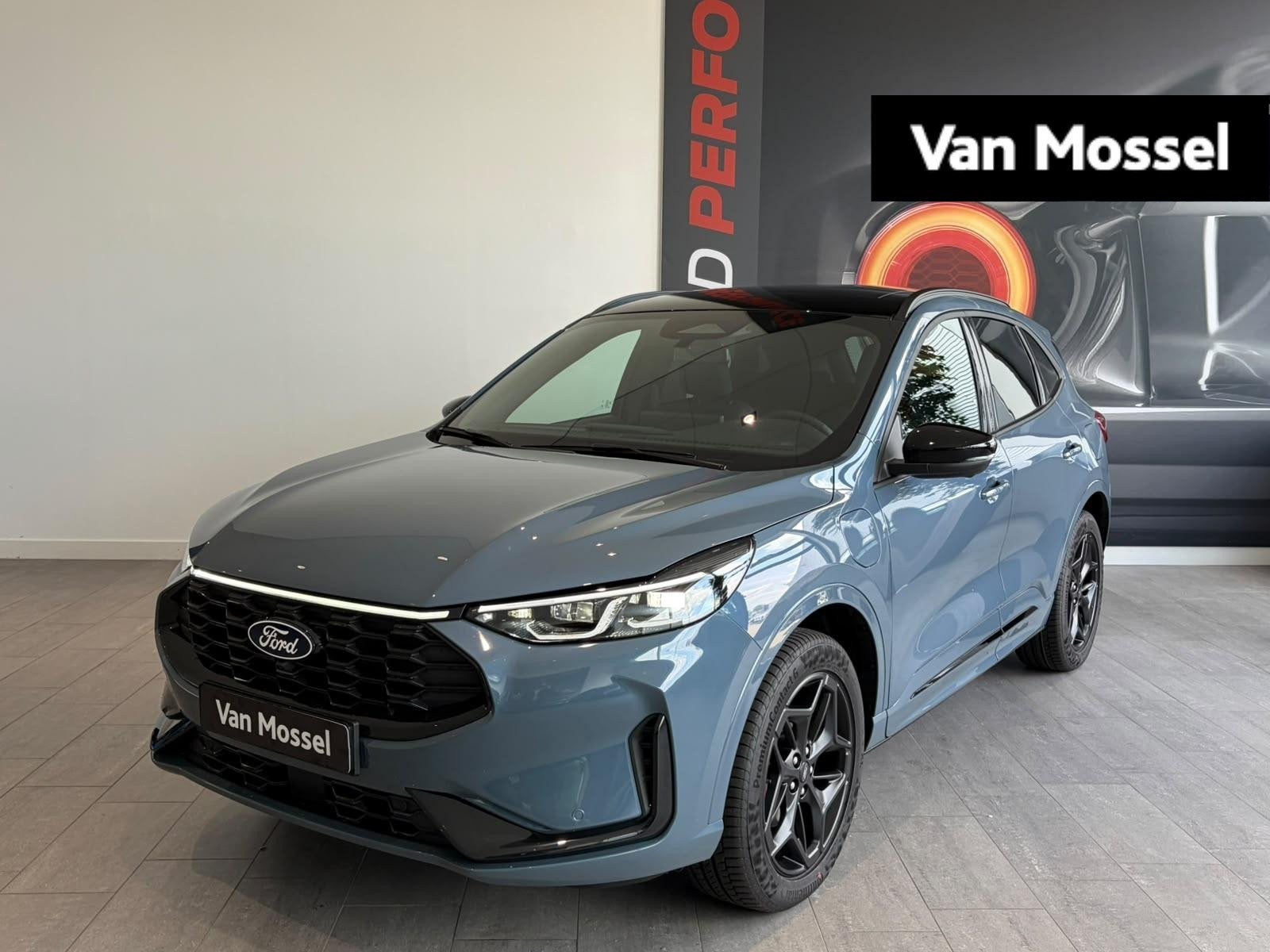 Ford Kuga 2.5 PHEV BlueCruise Edition | VOORAAD! | PANORAMAD, Auto's, Euro 6, 4 cilinders, Blauw, Plug-in hybride