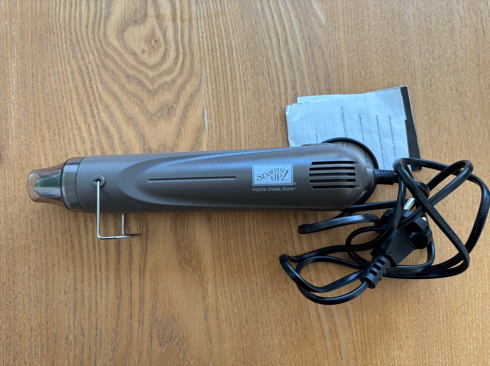 Stampin Up heat tool, Ophalen of Verzenden, Zo goed als nieuw, Overige typen