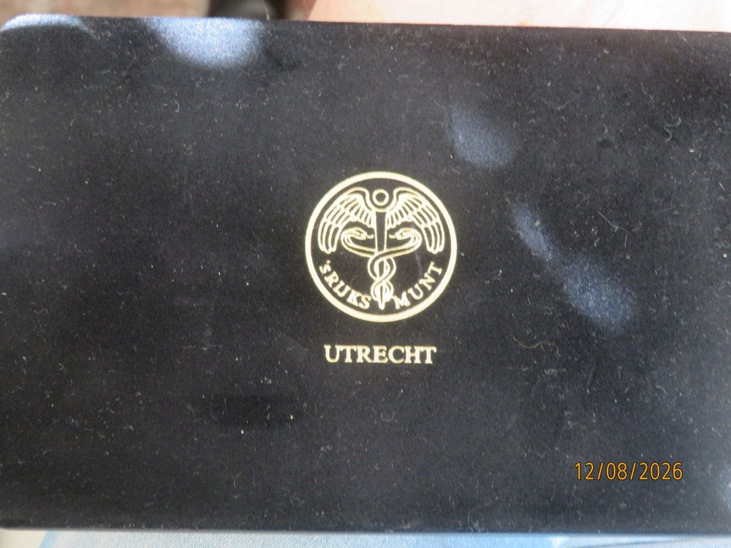 No.210- Gouden Dukatenset 1989 + zilver Dukaat  Proof set, Setje, Koningin Beatrix, Zilver, Overige waardes