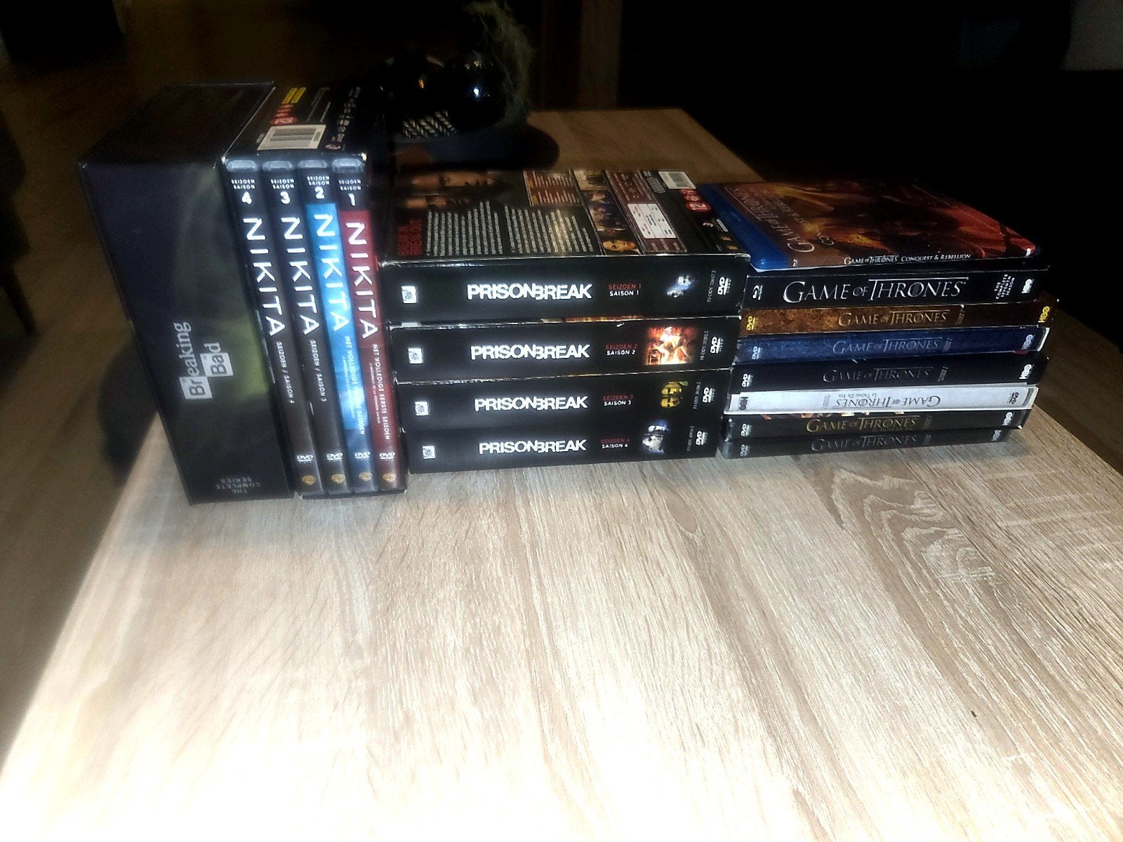 DVD series – Breaking Bad, Prison Break, Nikita & Game of Th, Ophalen of Verzenden, Gebruikt