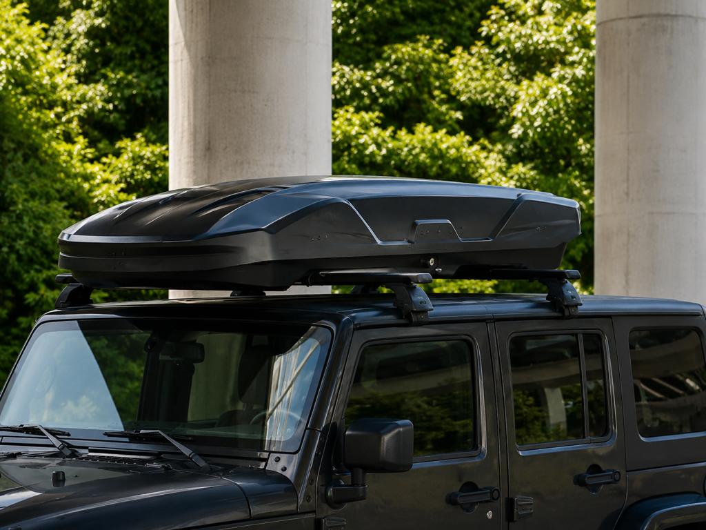 Premium 800L Dakkoffer XXL –Dubbelz. Opening–Zwart–Fast Clip, Auto diversen, Dakkoffers, Ophalen of Verzenden, Nieuw