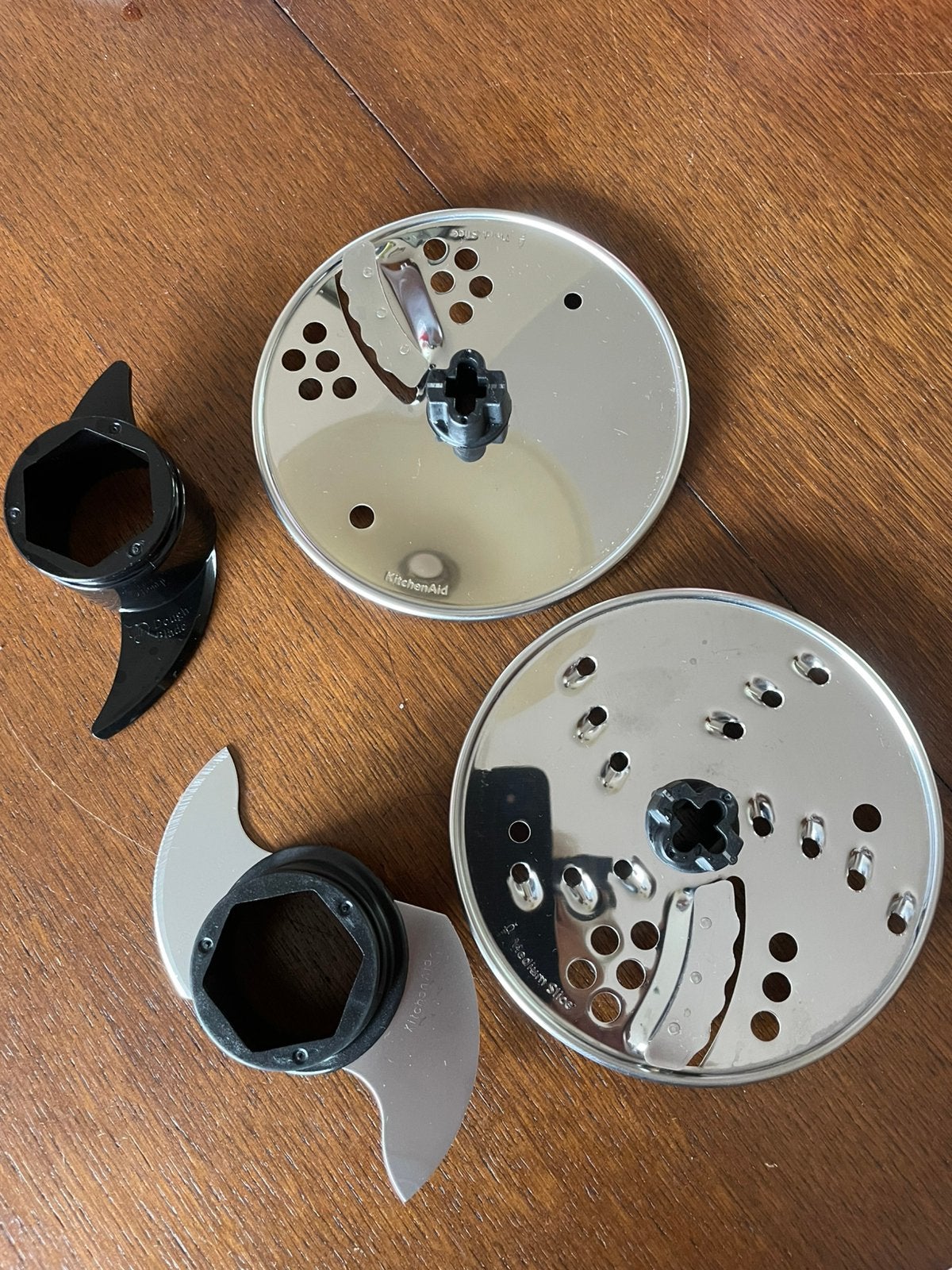 Kitchenaid foodprocessor onderdelen hakmes deegmes, schijven, Witgoed en Apparatuur, Ophalen, Zo goed als nieuw, 1 snelheid