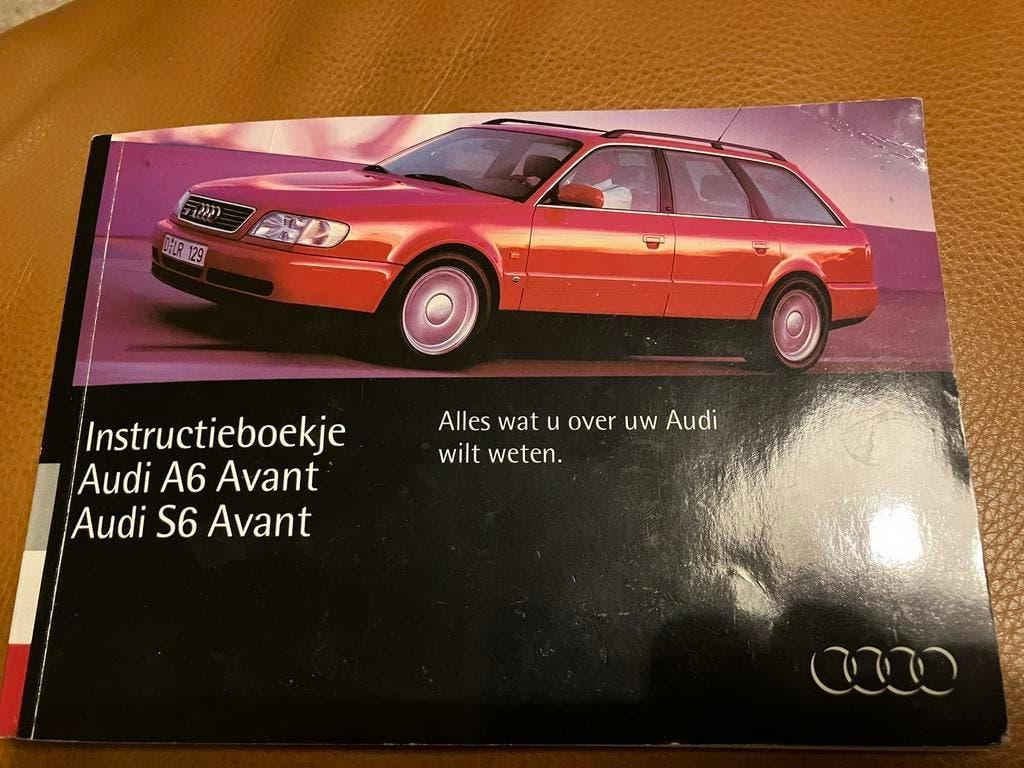 Audi A6 Avant instructie boekje ( zeldzaam), Ophalen
