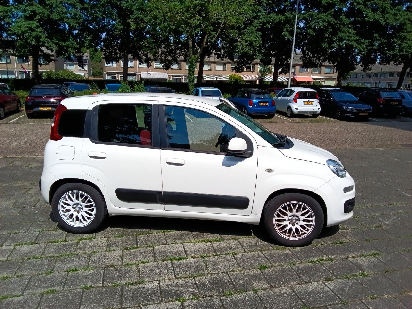 Fiat Panda, Stof, Beige, 400 kg, Wit