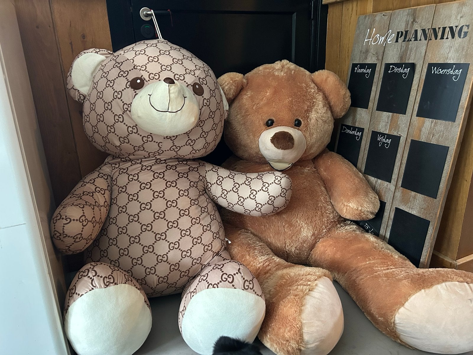 Gratis af te halen, 2 Grote Knuffelberen 130-150m, Kinderen en Baby's, Speelgoed | Knuffels en Pluche, Ophalen, Overige merken