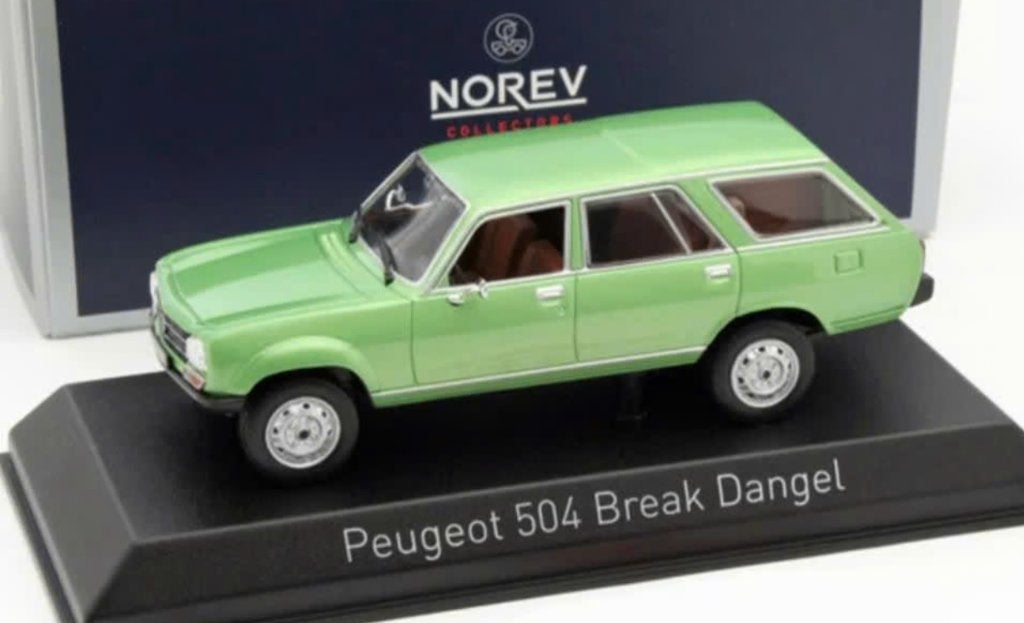 Peugeot 504 BREAK Dangel 1980 Groen 1/43 NOREV ref: 475430, Verzenden, Nieuw, Auto, Norev
