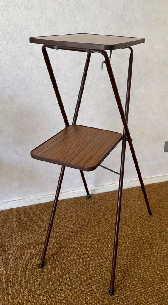 Vintage dia projector tafel, Audio, Tv en Foto, Diaprojectors, Ophalen, Gebruikt