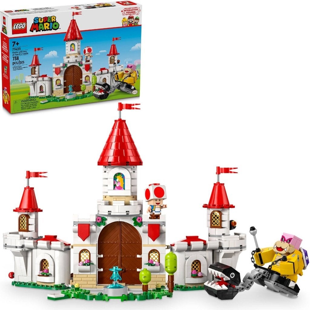 LEGO 71435 Battle with Roy at Peach's Castle (Super Mario), Overige thema's, Nieuw, Ophalen of Verzenden, Complete set