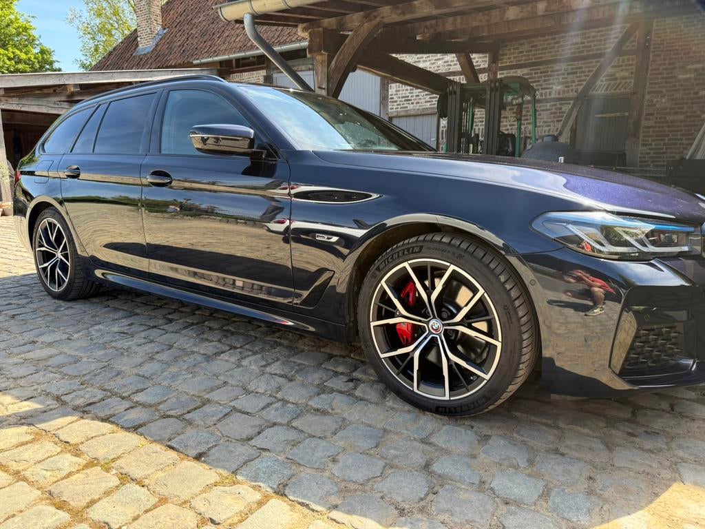 BMW 5-Serie 530e xdrive, massage, pano, trekh, lazer, Auto's, BMW, 1998 cc, 1935 kg, 2000 kg, Blauw