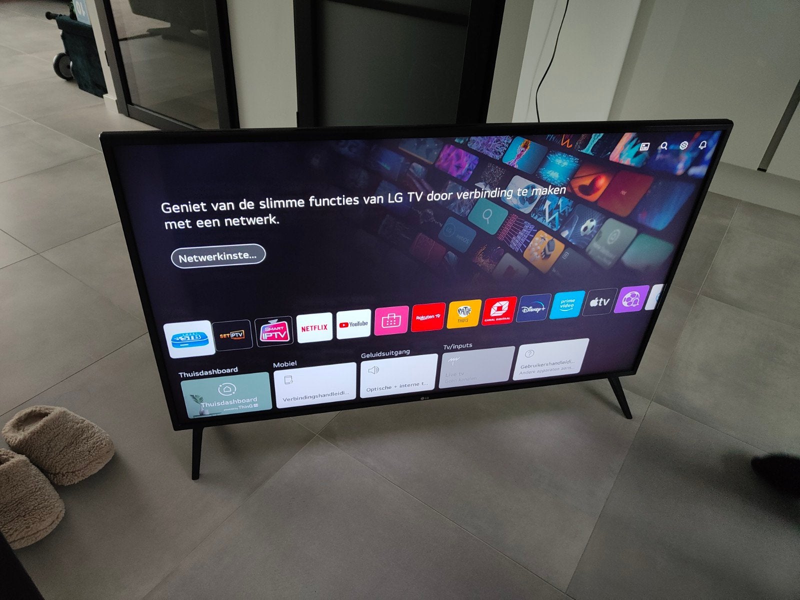43 inch LG 4k UHD smart tv., Audio, Tv en Foto, Televisies, Ophalen, LED, 50 Hz, Zo goed als nieuw