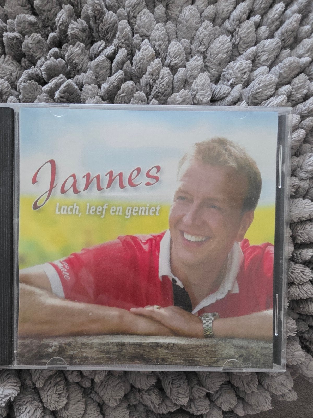 Jannes - Lach, leef en geniet CD, Ophalen of Verzenden, Gebruikt, Schlager, Album
