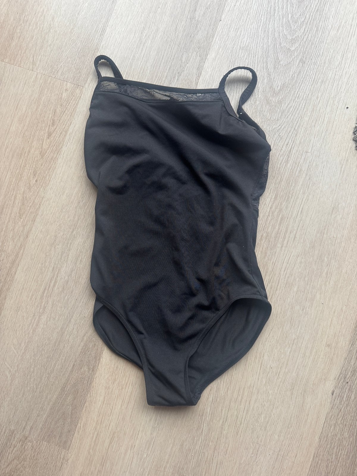 Balletpakje zwart 12-14 jaar, Ophalen, Zo goed als nieuw, Kleding