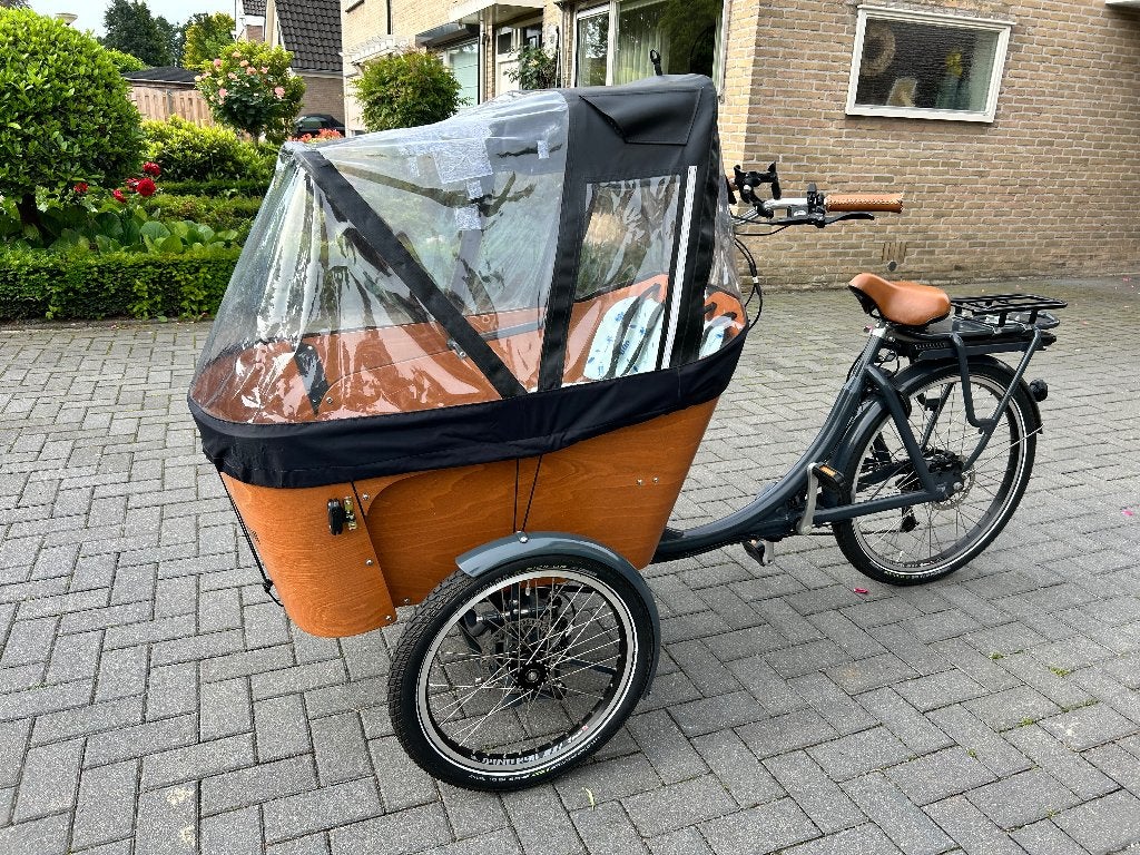 Babboe Flow-E, Elektrisch, Zo goed als nieuw, 2 kinderen, Schijfrem
