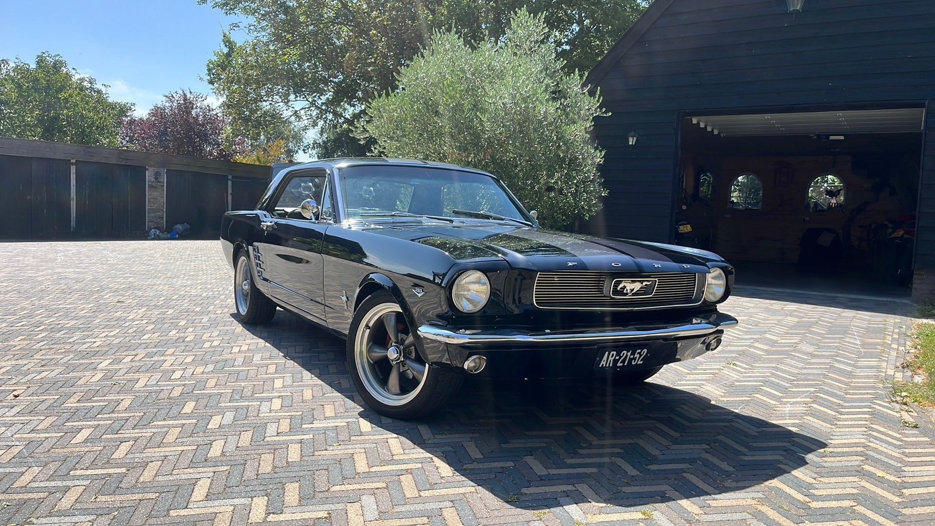 Ford mustang 289 1966 Zwart, Auto's, 4 stoelen, Zwart, Particulier, Mustang