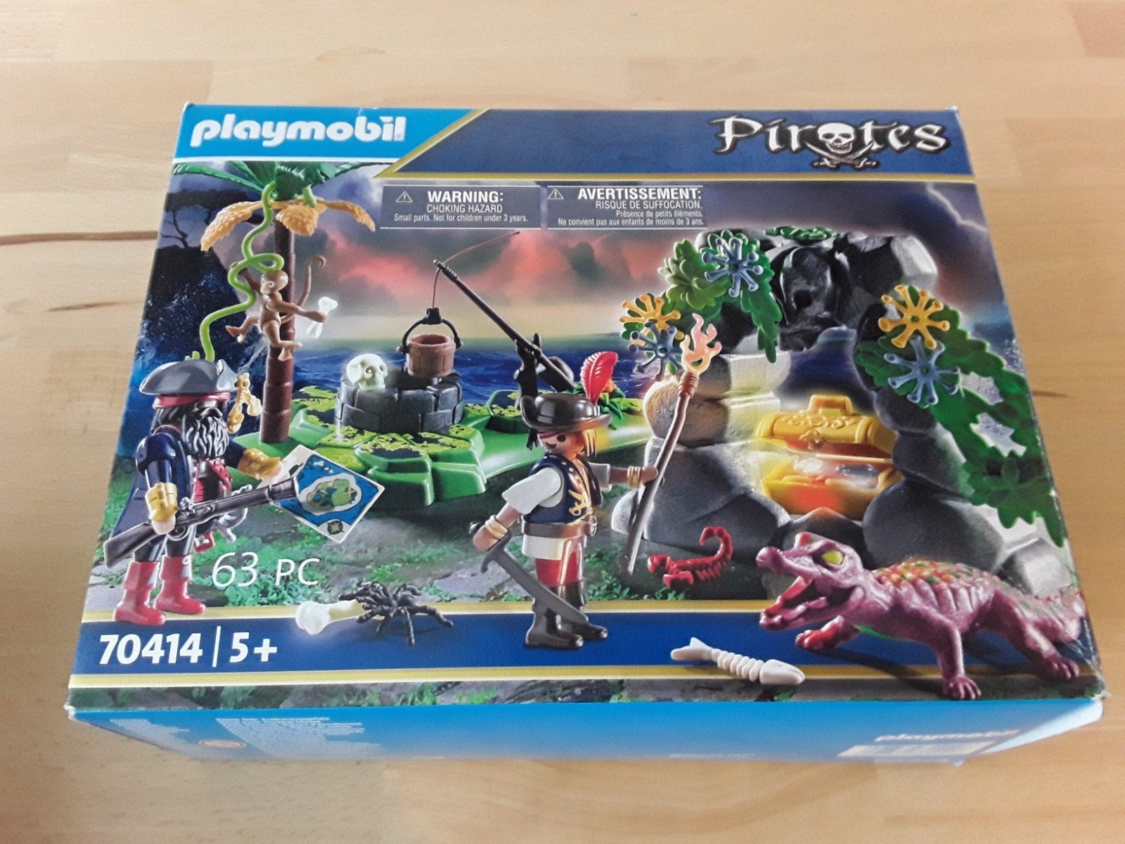 Playmobil Piraten Schateiland 70414 - in doos, Ophalen of Verzenden, Jongen of Meisje