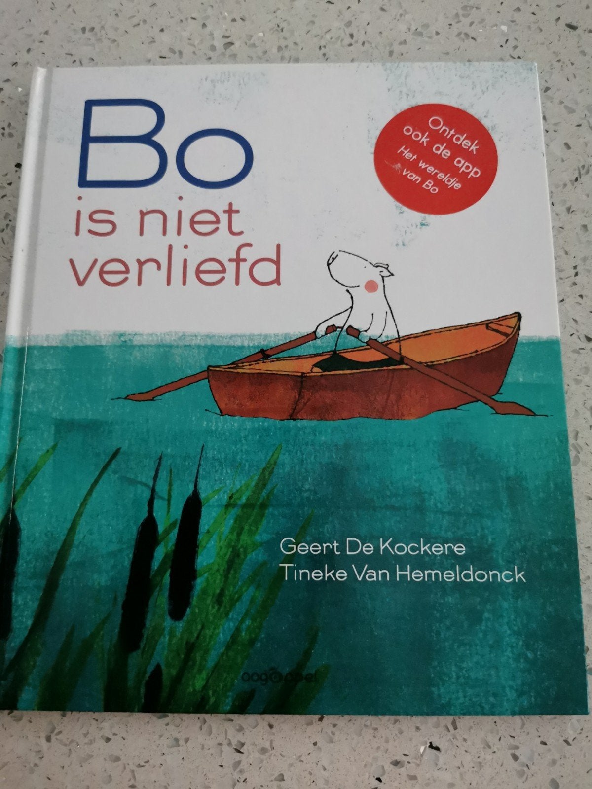 Bo is niet verliefd - Prentenboek Varkentje Bo, Ophalen of Verzenden