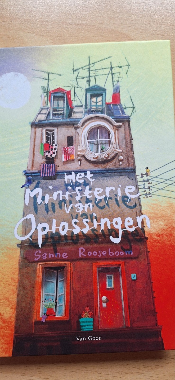 Het Ministerie van Oplossingen - Sanne Rooseboom, Verzenden, Nieuw, Sanne Rooseboom, Fictie algemeen