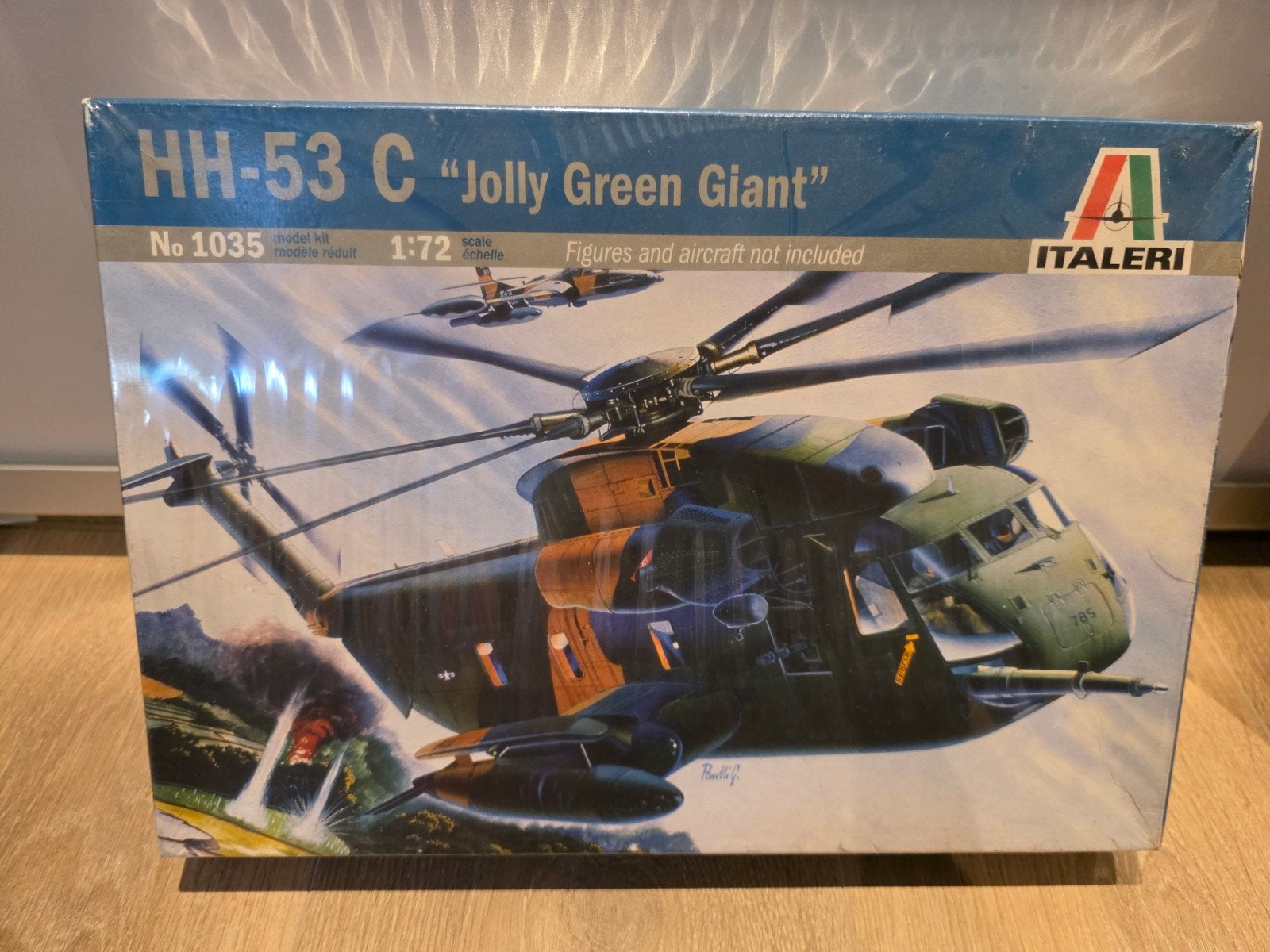 Bouwdoos HH-53C Jolly green giant 1:72 italeri geseald, Ophalen, Nieuw, 1:72 tot 1:144, Italeri