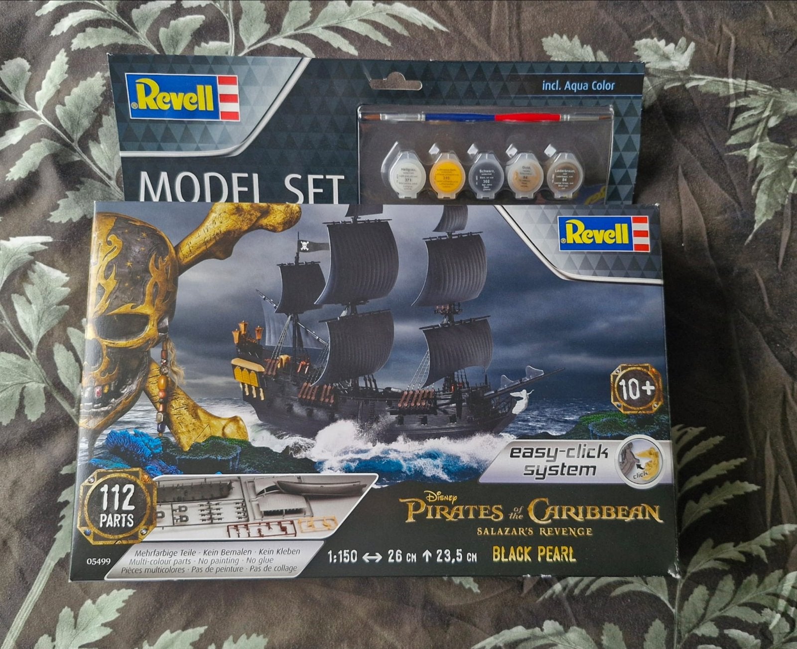 Revell Model Set Black Pearl - Pirates of the Caribbean, Ophalen, Nieuw, 1:50 tot 1:200, Revell