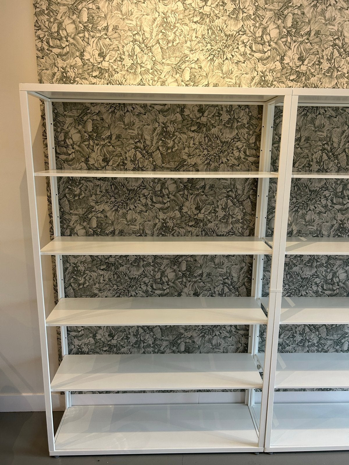 4 Ikea stellings wit 1.90m x 1m - Zo goed als nieuw, Huis en Inrichting, Kasten | Stellingkasten, Ophalen, Zo goed als nieuw