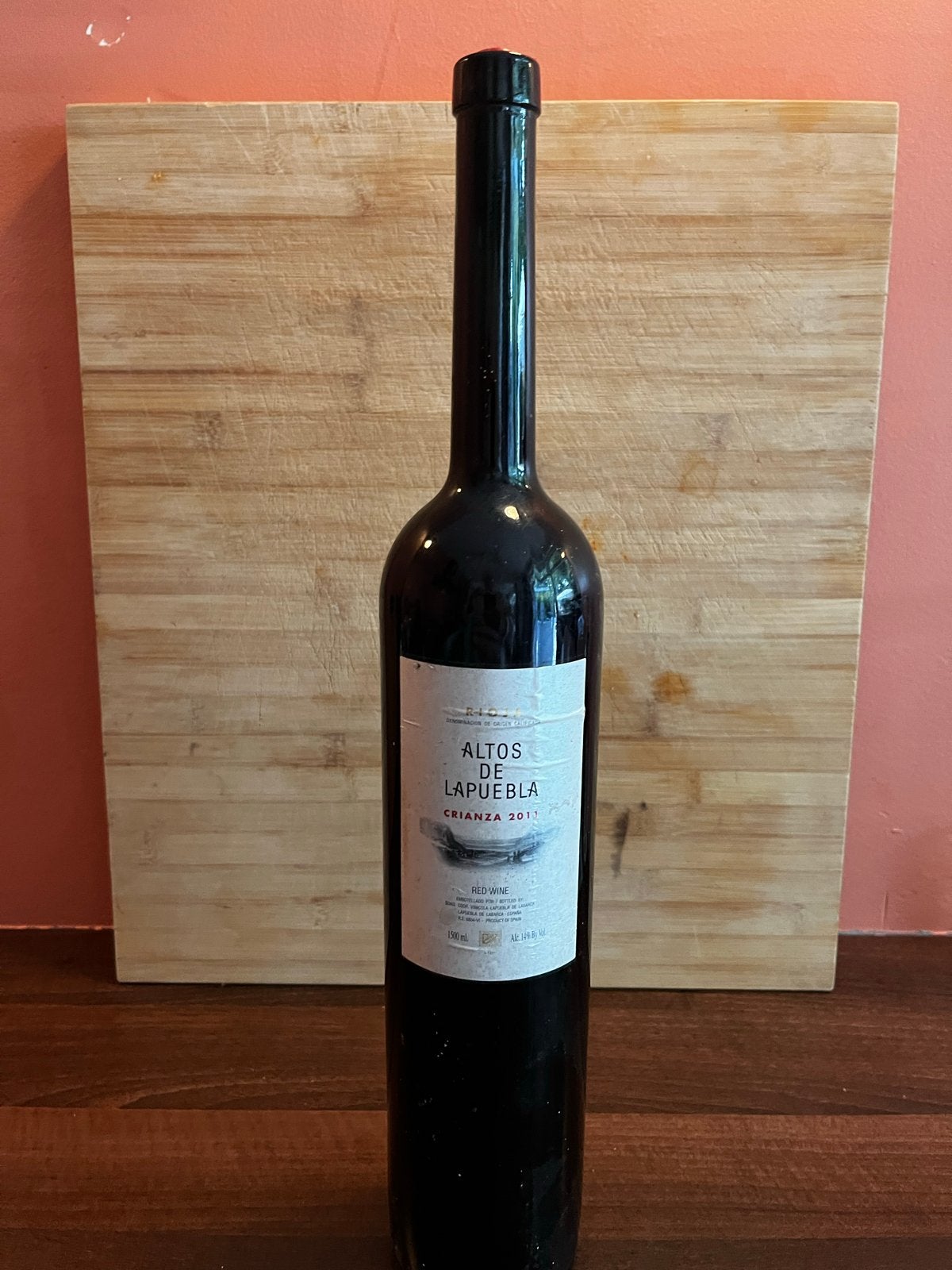 Altos de Lapuebla Rioja Crianza 2011 - 1.5L Magnum, Verzamelen, Wijnen, Spanje, Nieuw, Ophalen of Verzenden, Rode wijn