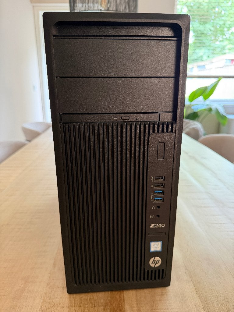 HP Z240 Workstation, Ophalen, Gebruikt, HP, HDD