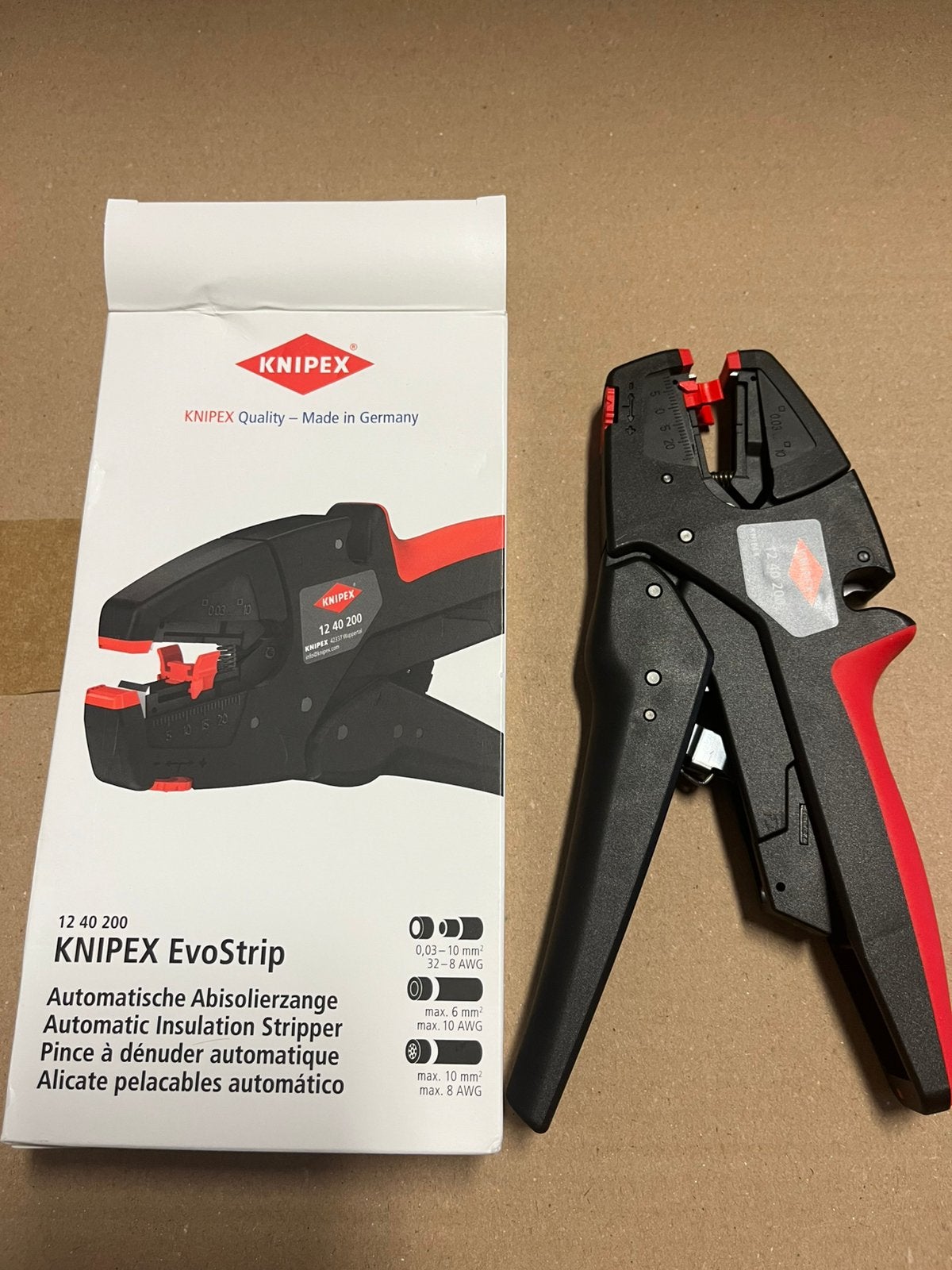 Knipex striptang - 1240200, Verzenden, Nieuw