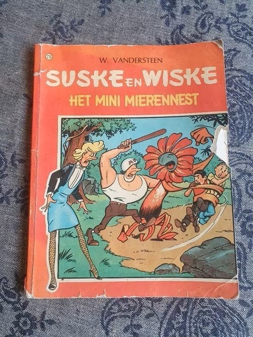 Suske en Wiske - Het mini mierennest.nr 75, Boeken, Stripboeken, Meerdere stripboeken, Ophalen, Gelezen