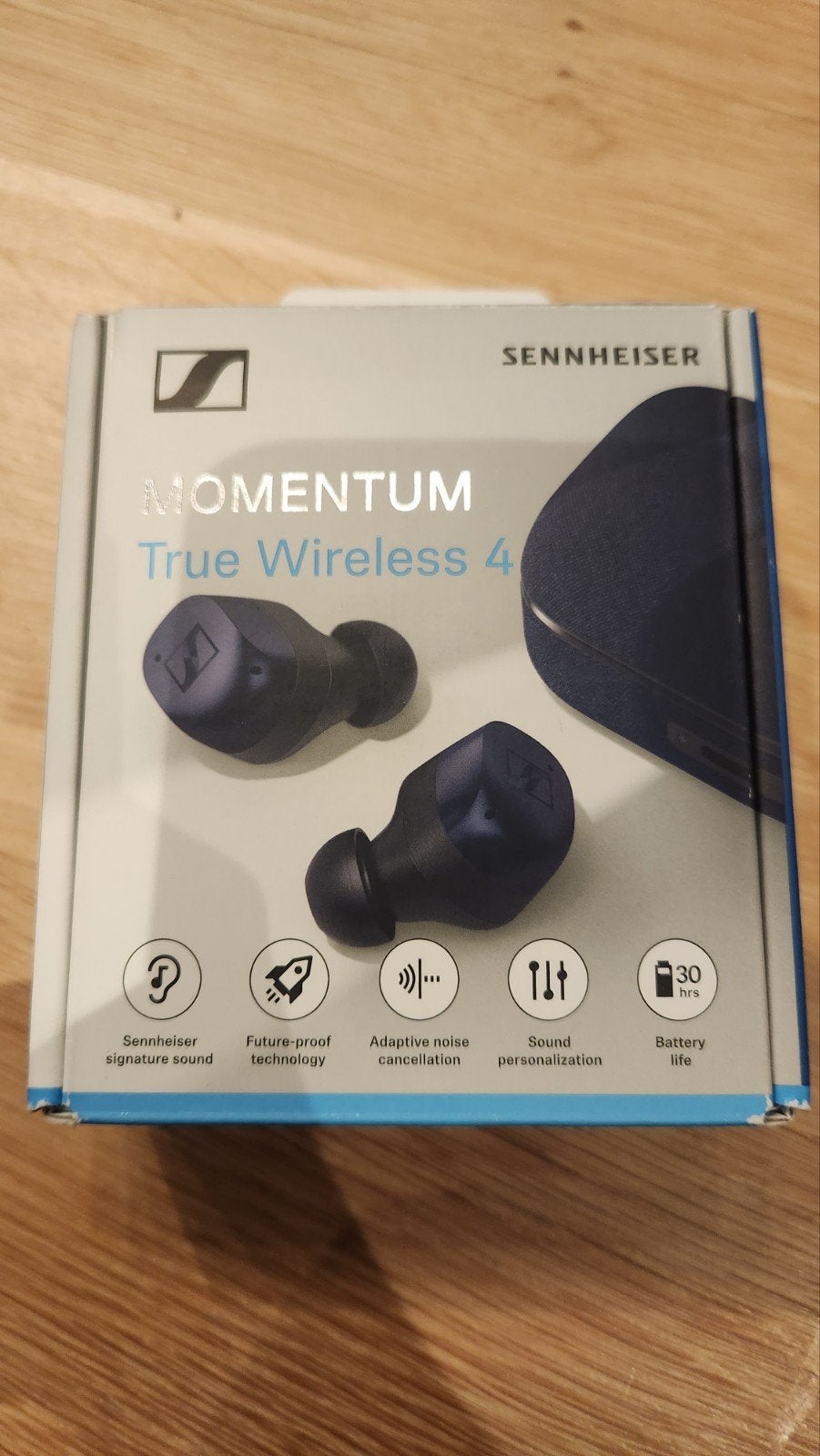 Sennheiser Momentum True Wireless 4 Oordopjes, In-ear, Sennheiser, Zo goed als nieuw, Zwart