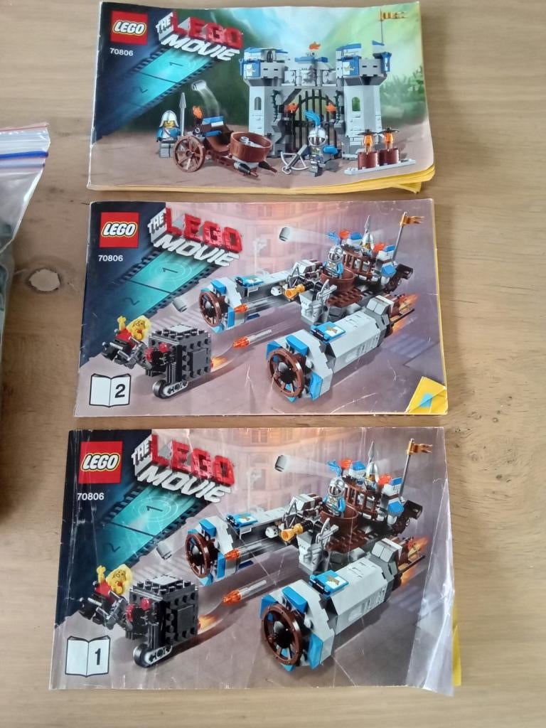 Lego Movie - kasteelcavalarie - 70806, Compleet, Gebruikt, Overige thema's, Lego