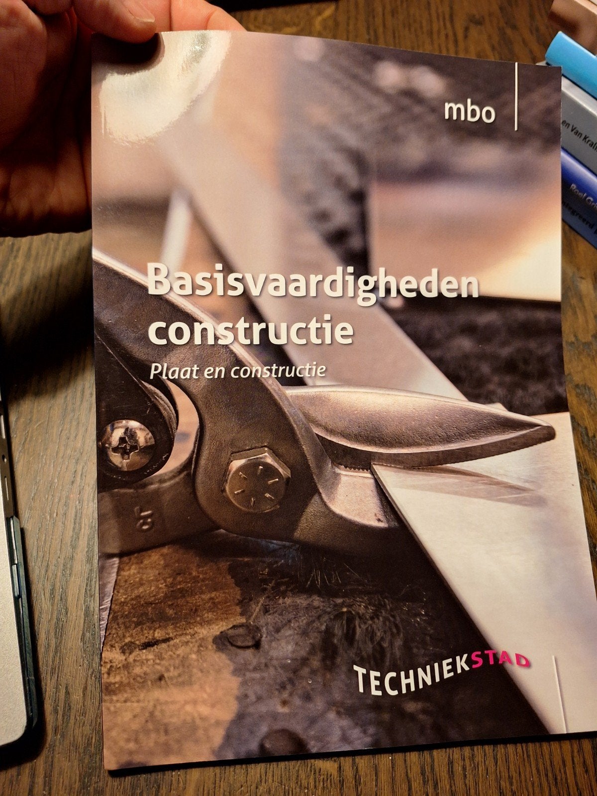 Basisvaardigheden Constructie - Plaat en constructie, Ophalen of Verzenden, Zo goed als nieuw, Bouwkunde, Techniekstad