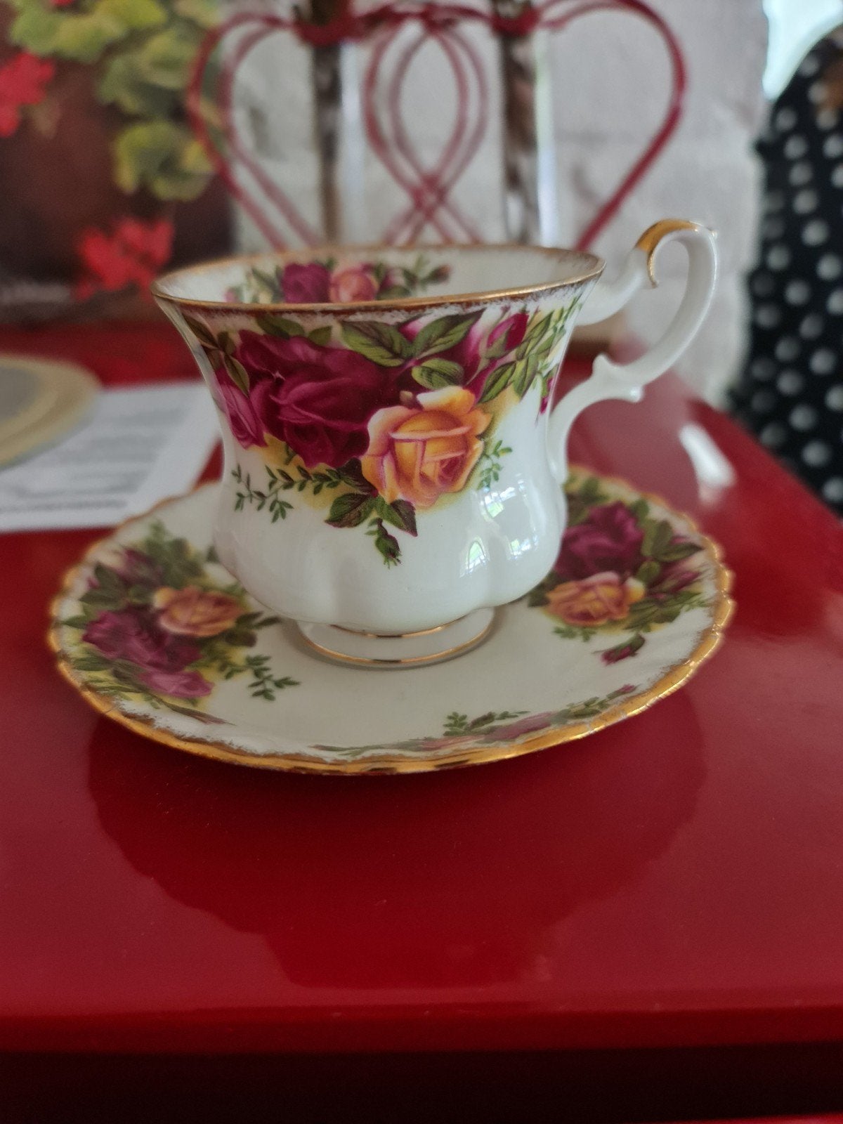 Royal Albert Old Country Roses Kop en Schotel, Ophalen of Verzenden