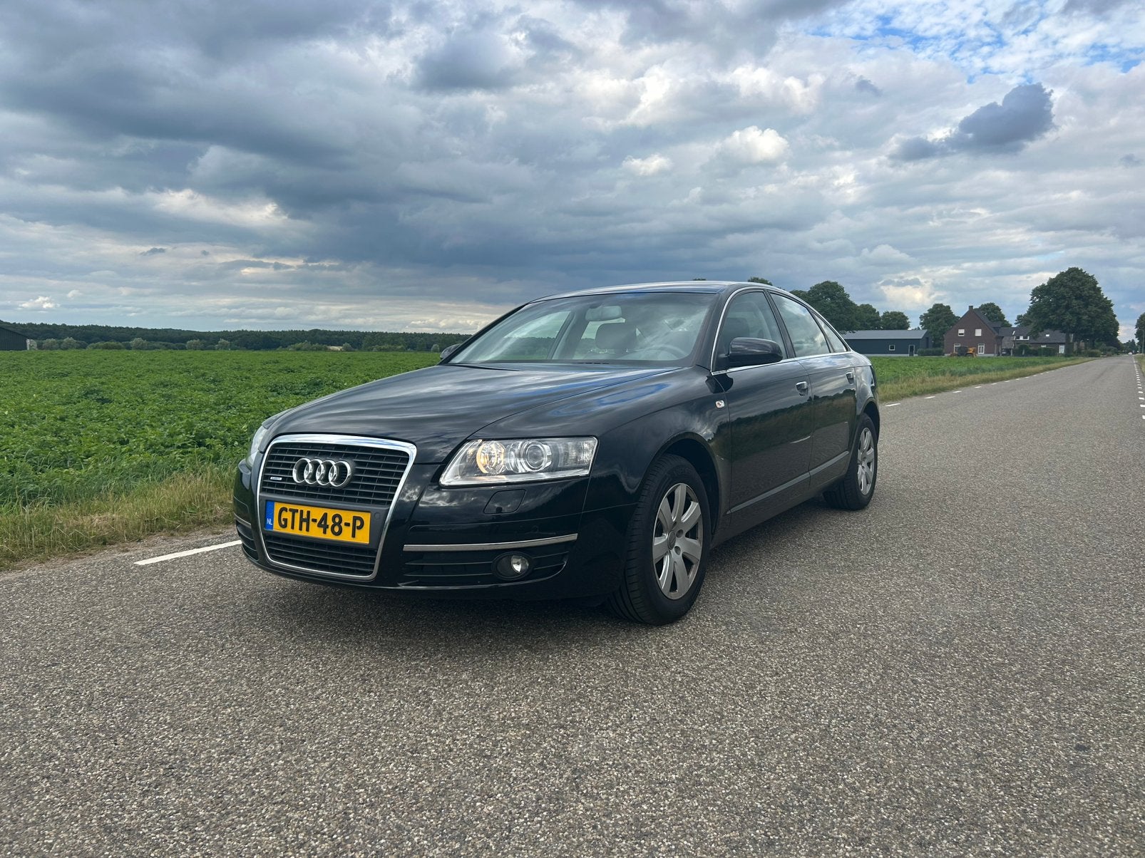 Audi a6, Auto's, 1655 kg, Zwart, 10 km/l, Particulier