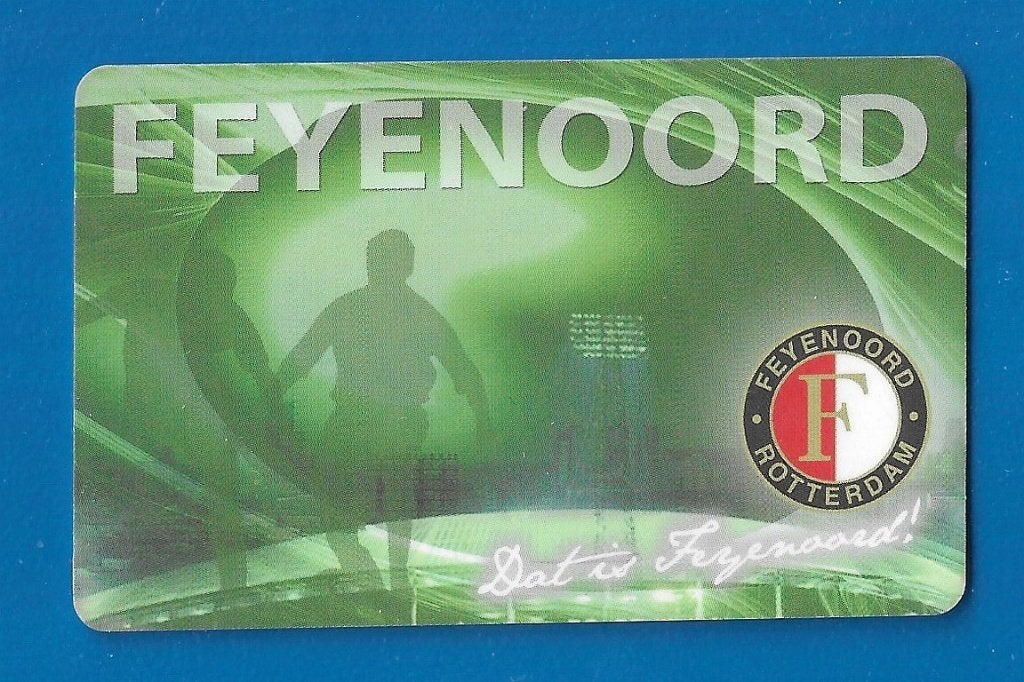Feyenoord seizoenskaart W2, Tickets en Kaartjes, Seizoenskaart, Eén persoon, Januari